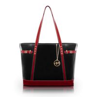 McKleinUSA SERAFINA 97565 Black Leather Women's Business Tote
