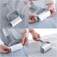Ywoow ClearanceSticky Hair Lint Roller Cleaning Remover Pet Brush Clothes Fluff Picker Reusable