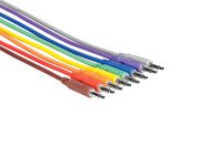 Hosa CMM-845 3.5 mm TS to 3.5 mm TS Unbalanced Patch Cables, 1.5 Feet