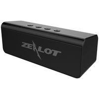 ZEALOT S31 Portable Bluetooth Speakers, Wireless Bluetooth Speaker with Loud Stereo Sound,Exceptional Bass Indoor/Outdoor 33 ft Bluetooth Range Built-in Mic,Perfect for Home, iPhone,Samsung(Black)