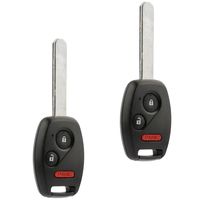 Key Fob fits 2005 2006 2007 2008 Honda Pilot Keyless Entry Remote (CWTWB1U545) with Instructions, Set of 2