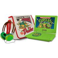 Tilts and Swivels Teenage Mutant Ninja Turtles 7" Portable DVD Player-Provide Optimal Viewing Angle-Perfect Device for Your Fan Enjoyment