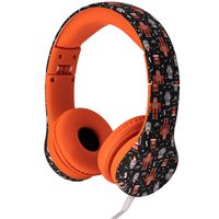 Snug Play+ Kids Headphones Volume Limiting and Audio Sharing Port (Robots)