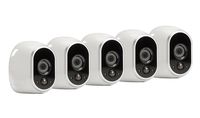 Arlo - Wireless Home Security Camera System with Motion Detection | Night vision, Indoor/Outdoor, HD Video, Wall Mount | Cloud Storage Included | 5 camera kit (VMS3530)
