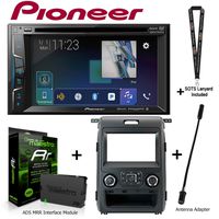 Sound of Tri-State Pioneer AVH601EX 7" DVD Receiver, iDatalink KIT-F150 Dashkit for Select Ford F-150, ADS-MRR Interface Module and BAA21 Antenna Adapter and a SOTS Lanyard