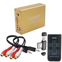 Car Security Mini DVR Support MAX 128G TF Card AHD 1080P Camera Video Recorder for FPV and Vehicle H.264 Video 1 CH