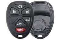 New Keyless Entry Remote Start Key Shell Fob Clicker Control Case Repalcement for 2007 2008 2009 2010 2011 2012 GMC Yukon XL 1500 XL 2500