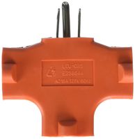 Morris 89412 3 Outlet Power Adaptor