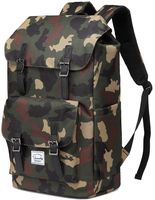 Backpack for Men,Vaschy Fashion Water-resistant Rucksack College School Backpack Camouflage