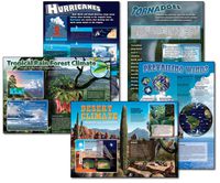 Carson Dellosa Mark Twain Science: Extreme Climates and Weather Bulletin Board Set (410022)