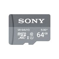Sony SR-64UY3A/GT High Speed 64GB Class 10 Micro SDXC UHS-I Memory Card up to 90MB/s with Adapter