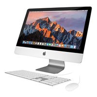 Apple iMac 21.5" All-in-One Desktop: Intel Core i5 QC, 8GB, 1TB HD, Mac OSX 10.8 Mountain Lion, Intel Iris Pro graphics, Wired Keyboard & Mouse, WiFi+BT Camera (Aluminum) (Renewed)