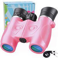 Binoculars for Kids 8x21 HD Vision Optical Shock Proof Kids Binoculars Compact Resolution Real Optics Binoculars Best Gifts for Boys Girls Children Bird Watching Learning Traveling Hunting Hiking