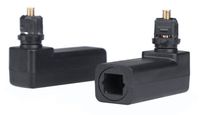 zdyCGTime Digital Fiber Optic Toslink Right Angle 90 Degree Female to 2.5 mm Mini Male Optical Audio Connector Adapter