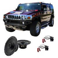 Compatible with Hummer H2 2003-2007 Rear Door Factory Replacement Speaker Harmony HA-R65 Speakers
