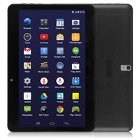 SainSonic QT-10 10.1" inch 3G Smart Phone Android Wi-Fi Tablet, 16GB, with 2 SIM Card Slots, A33 Quad Core Google Android 4.4.2 KitKat HD Phablet (Black)