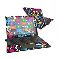 Mightyskins Skin Compatible with Samsung Galaxy Book 12" - Swirly | Protective, Durable, and Unique Vinyl Decal Wrap Cover | Easy to Apply, Remove, and Change Styles | Made in The USA