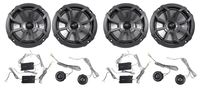 (2) KICKER 43CSS674 6.75" 1200 Watt Car Audio Component Speaker Sets CSS67