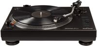 Crosley C200 Direct-Drive Turntable with S-Shaped Tone Arm, Black