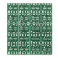 20x SOP8 SO8 SOIC8 TSSOP8 MSOP8 to DIP8 Adapter PCB Board Converter 1.1x1x0.16cm