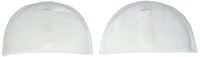 Dritz 53073-9 Shoulder Pads, Covered Set-in, 3/8-Inch, White
