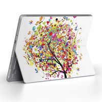 igsticker Ultra Thin Premium Protective Back Stickers Skins Universal Tablet Decal Cover for Microsoft Surface Go (2018) 002760 Illustration　Colorful