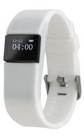 Activity Tracker Smart Band Fitness Pedometer and Sleep Monitor (white, Traditional Buckle)