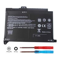 EBOYEE BP02XL Battery Compatible HP Pavilion PC 15 AU010WM 15-AU018WM 15-AU010WM 15-AU123CL 15-AW053NR HSTNN-LB7H HSTNN-UB7B BP02041XL 2ICP7/65/80 849569-421 849909-850 849569-542 849569-541 Laptop