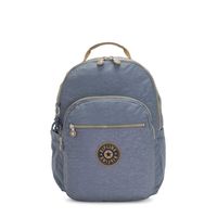 Kipling Seoul Large 15" Laptop Backpack Stone Blue Bl