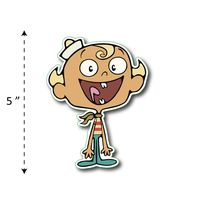 (TK-156) The Marvelous Misadventures of Flapjack | Flapjack - Waterproof Vinyl Sticker for Laptops Tablets Cars Motocycles Bicycle Skateboard Luggage Or Any Flat Surface (5")