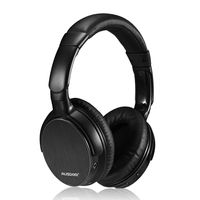 Ausdom Lightweight Stereo Wired Wireless Headset Bluetooth 4.0 EDR Over Ear Audiophile Headphones, Deep Bass with Microphone and Volume Control for PC Mac Computers Cell Phones - Black