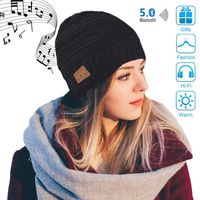 Bluetooth Beanie,Mens Gifts,Bluetooth Hat,Bluetooth Beanie Hat with Bluetooth 5.0, MIC for Hands-Free Call,Running, Skiing,Electronic Gifts for Men Women,Fashion Gifts for Women,Christmas Thanksgiving