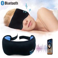 Bluetooth Sleeping Eye Mask Headphones Wireless Music Bluetooth Sleep Eye Patch Hands-free Headset Adjustable Travelling Blinkers Washable