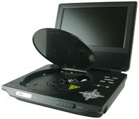 Axion LMD-5708 7-Inch Portable DVD Player (Black)