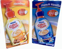 Coffee Mate Liquid Concentrate 1.5 Liter Pump Bottle - 2 Variety Pack Hazelnut & French Vanilla
