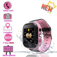 Benobby 2019 New Kids Smartwatches, for Boys and Girls from 3-12 Years Old, Daily Use Waterproof/GPS+LBS Positioning/Two-Way Communication/SOS Warning/Math Games/Alarm, Best Gift for Kids(Pink)