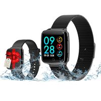 UWINMO Smart Watch, Fitness Tracker with Heart Rate & Blood Pressure & Sleeping Monitor for Android & iOS, Waterproof Smart Bracelet with Step & Calorie Counter,Activity Tracker for Men Women