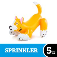 BigMouth Inc. Ginormous Inflatable Yard Summer Sprinkler, Perfect for Summer Fun (Corgi)