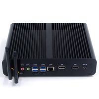 HISTTON Fanless Core i7 Mini PC Desktop PC with Intel Core i7 6500U 2.5Ghz 300M WiFi High Configuration and Fast Speed, Zero Noise Suitable for Home, Office,Game Computer (8GB RAM 128GB SSD+1TB HDD)