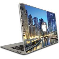 MacBook (13 inch) Vinyl, Removable Skin - Chicago Skyline from RIV