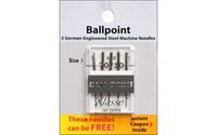 Klasse Ball Point Machine Needles-Size 10/70 5/Pkg
