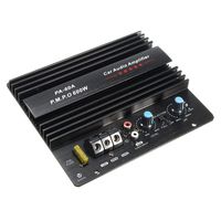 12V Mono 600W High Power Car Audio Amplifier PA-60A Fashion Wire Drawing Powerful Bass Subwoofers Amplifier with 20A Fuse