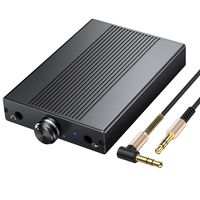 Proster Headphone Amplifier 3.5mm HiFi Audio Amp Supports Impedance 16-150Ω Portable DAC Amp Rechargeable Earphone Amplifier for iPhone iPod MP3 MP4 Digital Player Computer