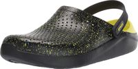 Crocs LiteRide Hyper Bold Clog Shoe, Black/Black, 7 US Women / 5 US Men M US
