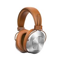 Pioneer Bluetooth and High-Resolution Over Ear Wireless Headphone, Brown (SE-MS7BT-T)