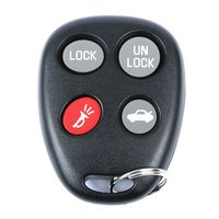 ACDelco 19299230 GM Original Equipment 4 Button Keyless Entry Remote Key Fob