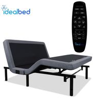 iDealBed 4i Custom Adjustable Bed Base Massage, Zero Gravity, Anti-Snore, Dual USB Charge, Memory Pre-Sets, King