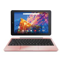 RCA 10 inches Quad Core Tablet with Keyboard Touchscreen WiFi 16G Storage Android 7.0 (Rose Gold) (Renewed)