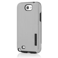 Incipio SA-326 DualPro Shine for Samsung Galaxy Note II - 1 Pack - Retail Packaging - Silver/Black