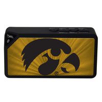 AudioSpice NCAA Iowa Hawkeyes BX-100 Bluetooth Speaker, Black